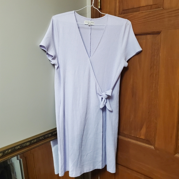 Madewell Texture and Thread Wrap Dress - Picture 7 of 10
